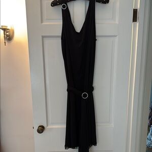 Elegant Black Sleeveless Dress